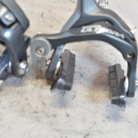 EXC++ Shimano Ultegra 6700 BR-6700 Front & Rear Brake Caliper Pair Gray, 9/10