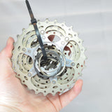 ~500mi Shimano CS-6600 Hyperglide 12-27 10 Speed Cassette, 9/10 EXC+