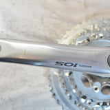 Shimano 105 5603 10 Speed TRIPLE Crankset FC-5603 50/39/30 170mm, 8/10 VG