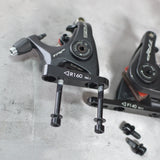 TRP Spyre-C Flat Mount Disc Brake Calipers Front & Rear, 9/10 EXC++