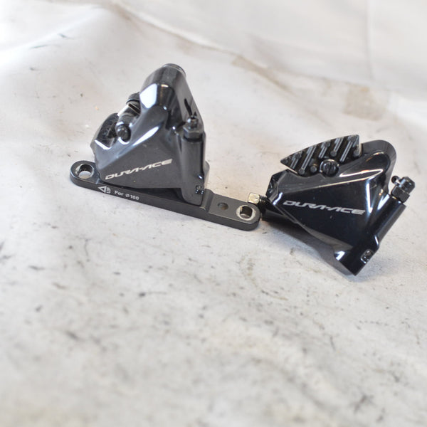 MINT Takeoff Shimano Dura Ace 9100 BR-9170 Flat Mount Road Caliper Brakes PAIR/SET