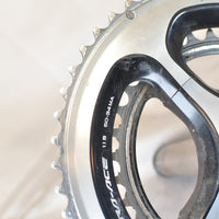 Shimano Dura Ace 9000 11 Speed 50-34 175mm COMPACT FC-9000 Crankset, 8/10 VG