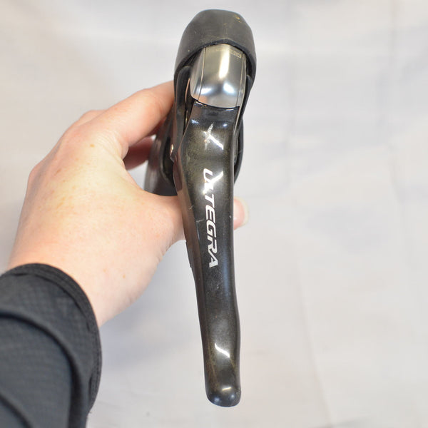 Shimano Ultegra 6700 ST-6700 LINKS/VORNE 2x Double STI Shifter, 8/10 VG