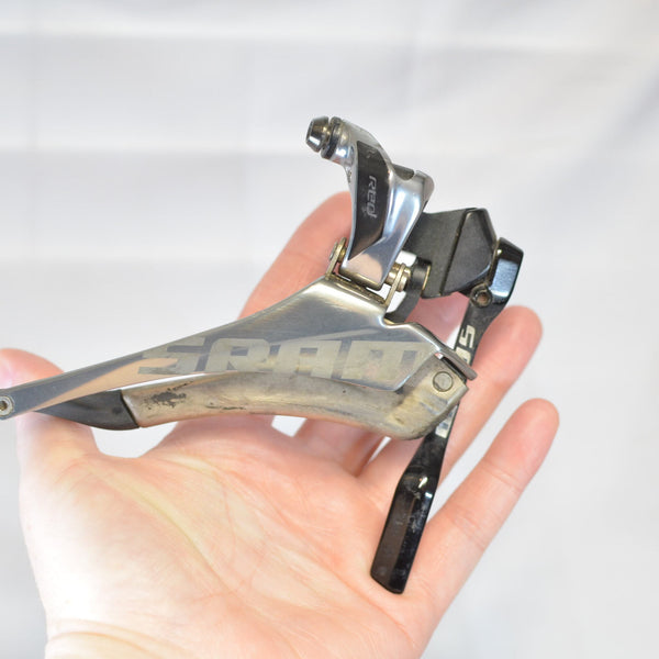 SRAM Red 10 Speed Clamp-On 31.8mm or Braze-On Front Derailleur, 8/10 VG
