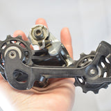 Shimano Ultegra 6700 RD - 6700 LONG CAGE Light Grey Rear Derailleur 6703, 8/10 VG+ - EJRecyclery - Cycling New & Used