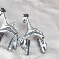 Shimano Ultegra 6700 BR-6700 Front & Rear Brake Caliper Pair Silver, 9/10 EXC