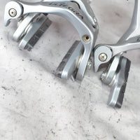 Shimano Ultegra 6700 BR-6700 Front & Rear Brake Caliper Pair Silver, 9/10 EXC