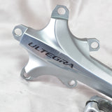 Shimano Ultegra 6700 10 Speed COMPACT Kurbelgarnitur FC-6750 50-34 172,5 mm Grau, 8/10 VG