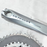 Shimano Ultegra 6700 10 Speed COMPACT Kurbelgarnitur FC-6750 50-34 172,5 mm Grau, 8/10 VG