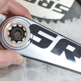 SRAM Red 53/39 175mm 10 Speed Road Crankset, 8/10 VG