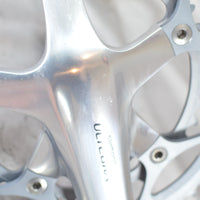 New* Shimano Ultegra 6600 10 Speed DOUBLE Crankset FC-6600 53-39 175mm Silver