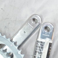 New* Shimano Ultegra 6600 10 Speed DOUBLE Crankset FC-6600 53-39 175mm Silver
