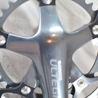 New Shimano Ultegra 6601 10 Speed COMPACT Crankset FC-6601 53-39 170mm Gray