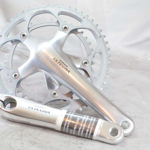 NEU Shimano Ultegra 6600 10 Speed DOUBLE Kurbelgarnitur FC-6600 53-39 175mm Silber