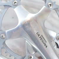New Shimano Ultegra 6600 10 Speed DOUBLE Crankset FC-6600 53-39 175mm Silver