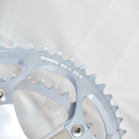 New Shimano Ultegra 6600 10 Speed DOUBLE Crankset FC-6600 53-39 175mm Silver
