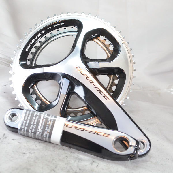 New Shimano Dura Ace 9000 FC-9000 11 Speed Crankset 53-39 172.5mm, Double