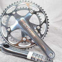 NEW Shimano Ultegra 6600 10 Speed DOUBLE Crankset FC-6601 53-39 170mm GRAY/Blk
