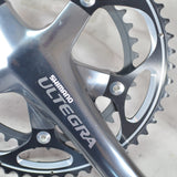 NEW Shimano Ultegra 6600 10 Speed DOUBLE Crankset FC-6601 53-39 170mm GRAY/Blk