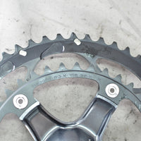 NEW Shimano Ultegra 6600 10 Speed DOUBLE Crankset FC-6601 53-39 170mm GRAY/Blk