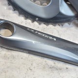Shimano Ultegra 6700 10 Speed COMPACT Crankset FC-6750 50-34 175mm Dark Gray, 8/10 VG