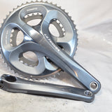 Shimano Ultegra 6700 10 Speed COMPACT Crankset FC-6750 50-34 175mm Dark Gray, 8/10 VG