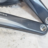 Shimano Ultegra 6700 10 Speed COMPACT Crankset FC-6750 50-34 175mm Dark Gray, 8/10 VG