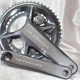 Shimano Ultegra FC-R8100 170mm 52-36 4iiii Dual Power Meter 12Sp Crankset