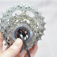 全新 Shimano Dura Ace 7800 CS-7800 10 速飞轮 11-23T 钛 170g NOS