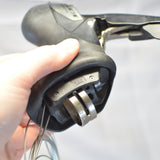 Shimano 105 5700 ST-5700 RIGHT/REAR 10 速 STI 变速杆，黑色，8/10 VG