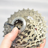 Shimano Dura Ace 7900 CS-7900 10 Speed Cassette 11-28T Titanium, 8/10 VG