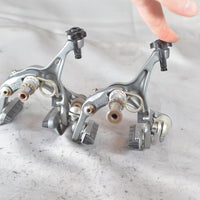 Shimano Ultegra 6700 BR-6700 Front & Rear Brake Caliper Pair Silver, VG+