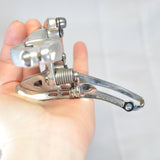 Campagnolo Record 10 Speed 31.8 32mm Clamp-On Front Derailleur, 9/10 EXC+