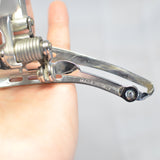 Campagnolo Record 10 Speed 31.8 32mm Clamp-On Front Derailleur, 9/10 EXC+