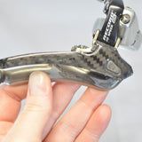 Campagnolo Record QS 10 Speed Braze/Clamp 35mm Front Derailleur, 9/10 EXC