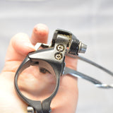 Shimano 105 FD-5700 Clamp-On 34.9 mm Front Derailleur 2x Double, 8/10 VG+