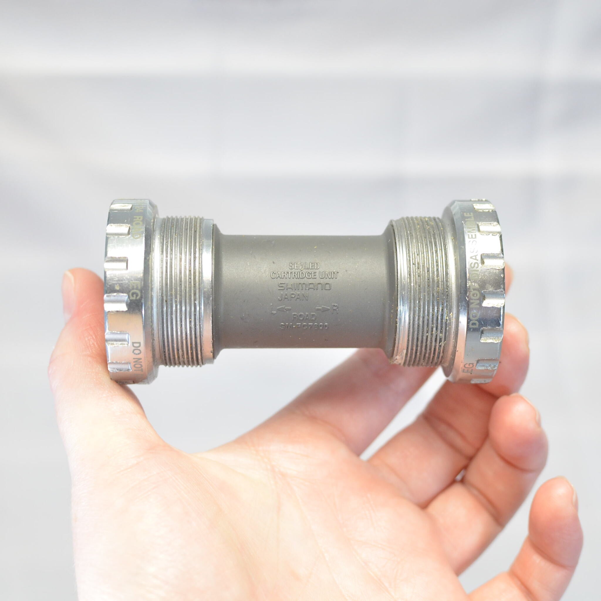 Shimano Dura Ace SM-FC7800 BB7800 中轴68mm 英制BC1.37x24 