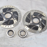 Shimano SM-RT900-SS 140mm Disc Brake Centerlock Rotors Pair W/Lockrings
