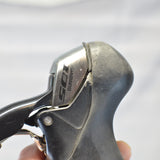 Shimano 105 5700 ST-5700 LEFT/FRONT 2x Double STI Shifter, Black, 8/10 VG