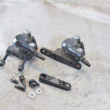 Shimano BR-R8070 Hydraulic Brake Flat Mount Road/Gravel Calipers Pair, 8/10 VG+