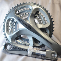 NEW Shimano Ultegra 6700 FC-6703 TRIPLE 10 Speed Crankset 52-39-30 175mm NOS
